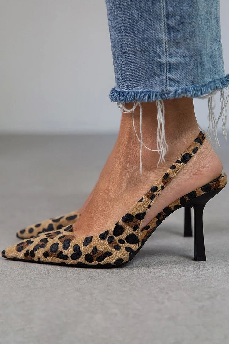 BIANCA – SLINGBACK STILETTO HAKKEN