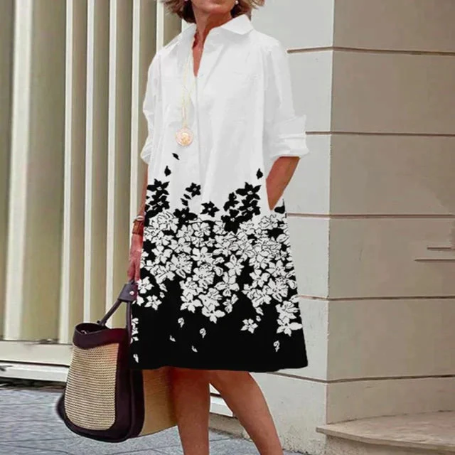 Velda™ | Elegante Bloemenjurk