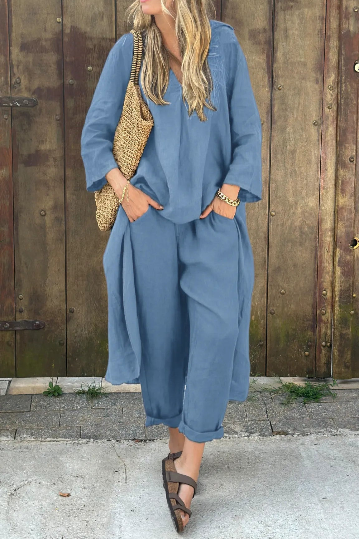 Ylva™ | Luchtige Linnen Set