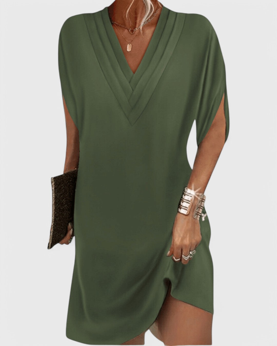 Faya™ | Elegante flatterende jurk