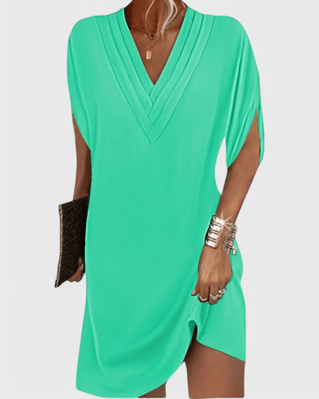 Faya™ | Elegante flatterende jurk