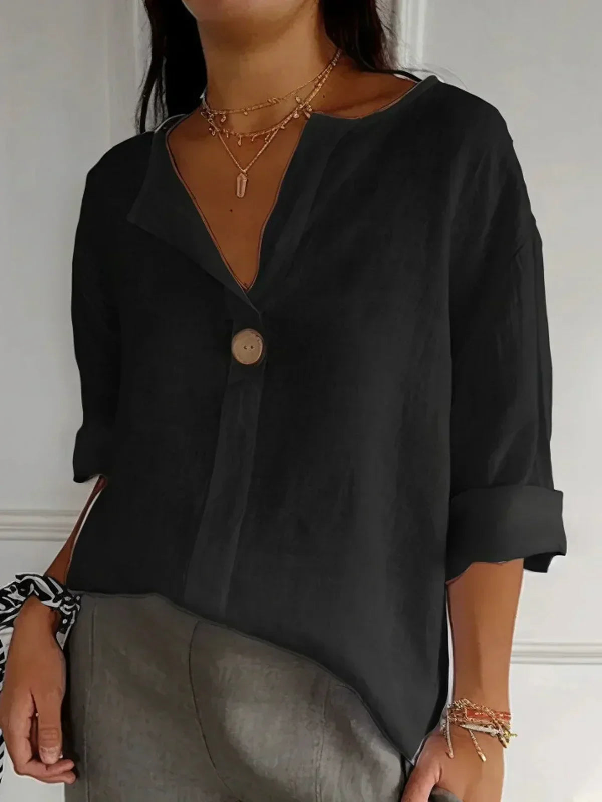 Jelka™ | Ontspannen Chique blouse