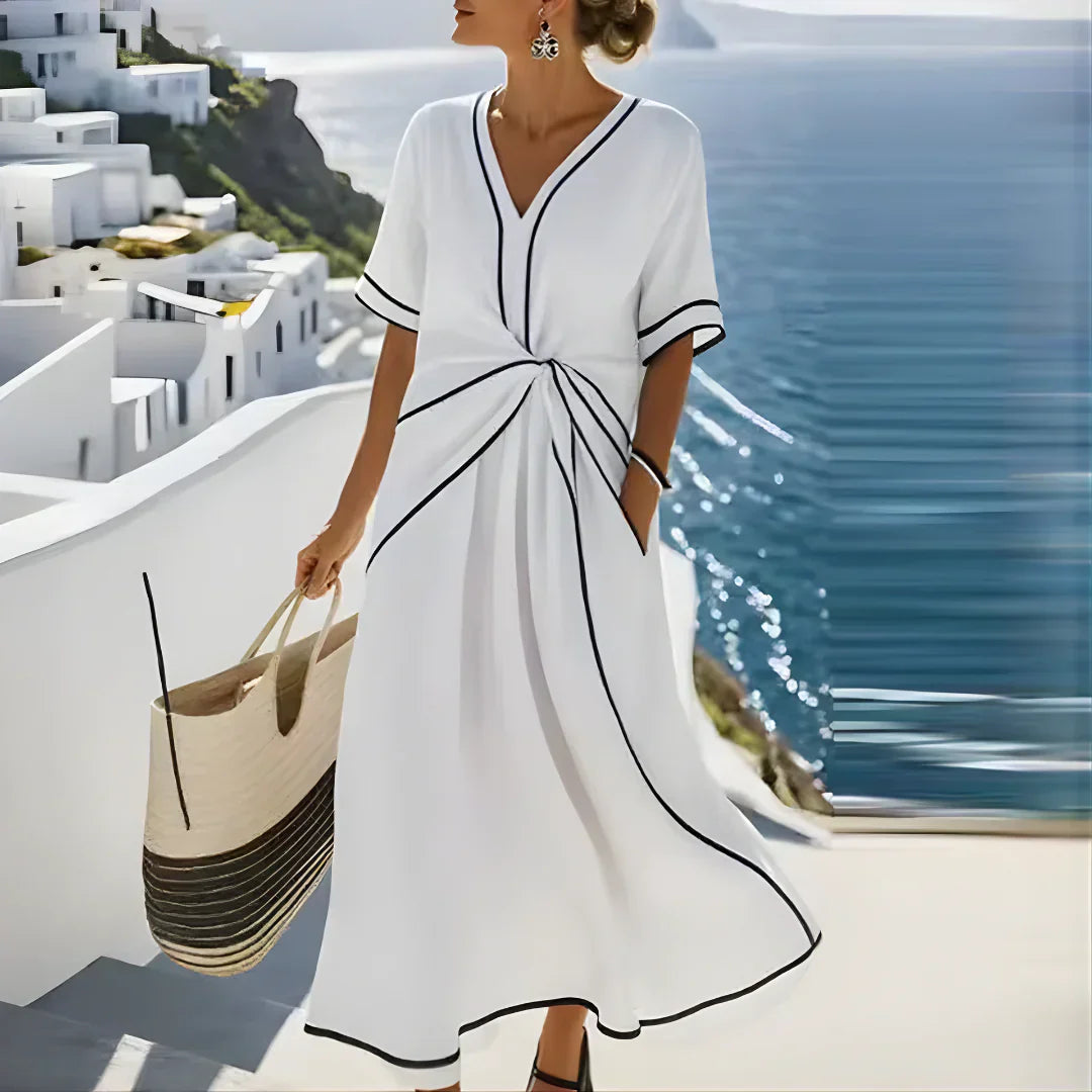 Athena™ - Elegante Flatterende Jurk