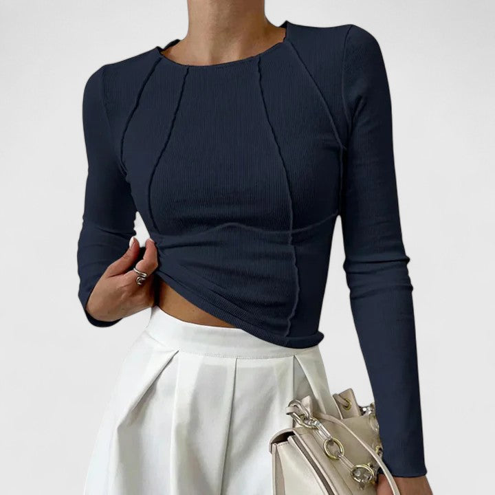 MYRA – MODERNE LONGSLEEVE TOP