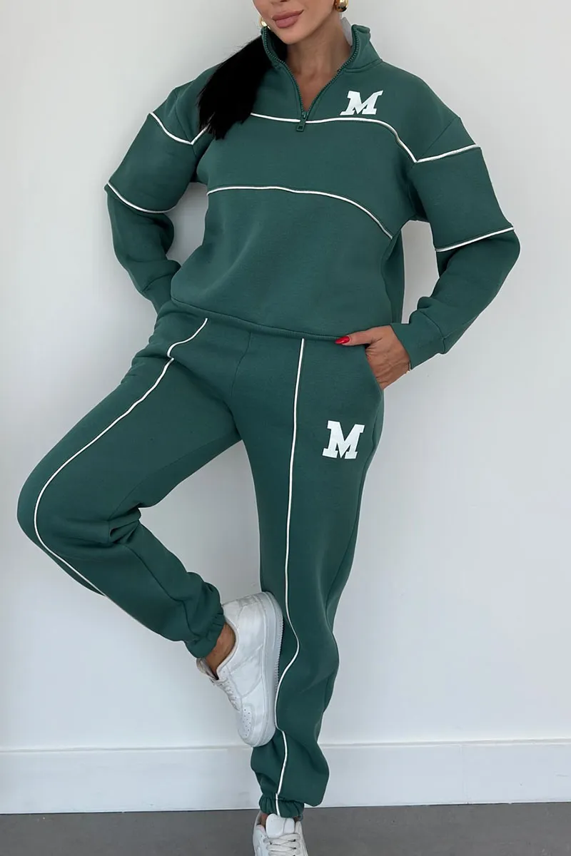 BRIANNA – SPORTIEF ZIP SWEATSUIT SET