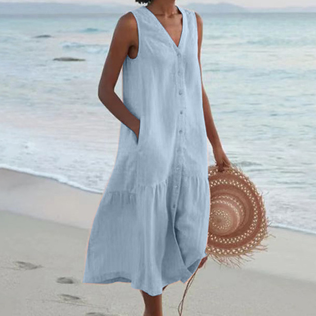 Irene™ | ZOMER V-HALS JURK