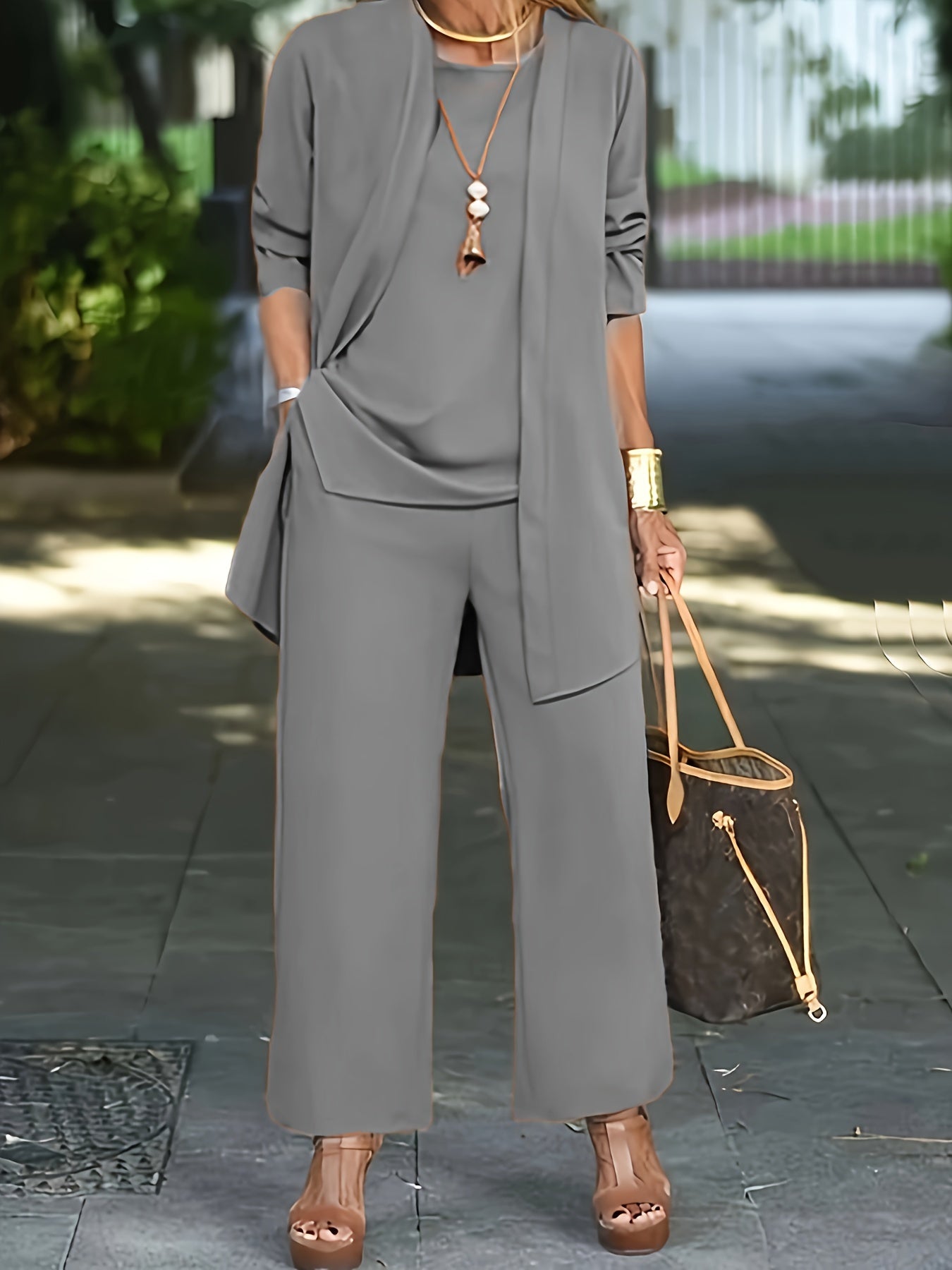 MELISSA – MODERNE ELEGANTIE DRIEDELIGE SET