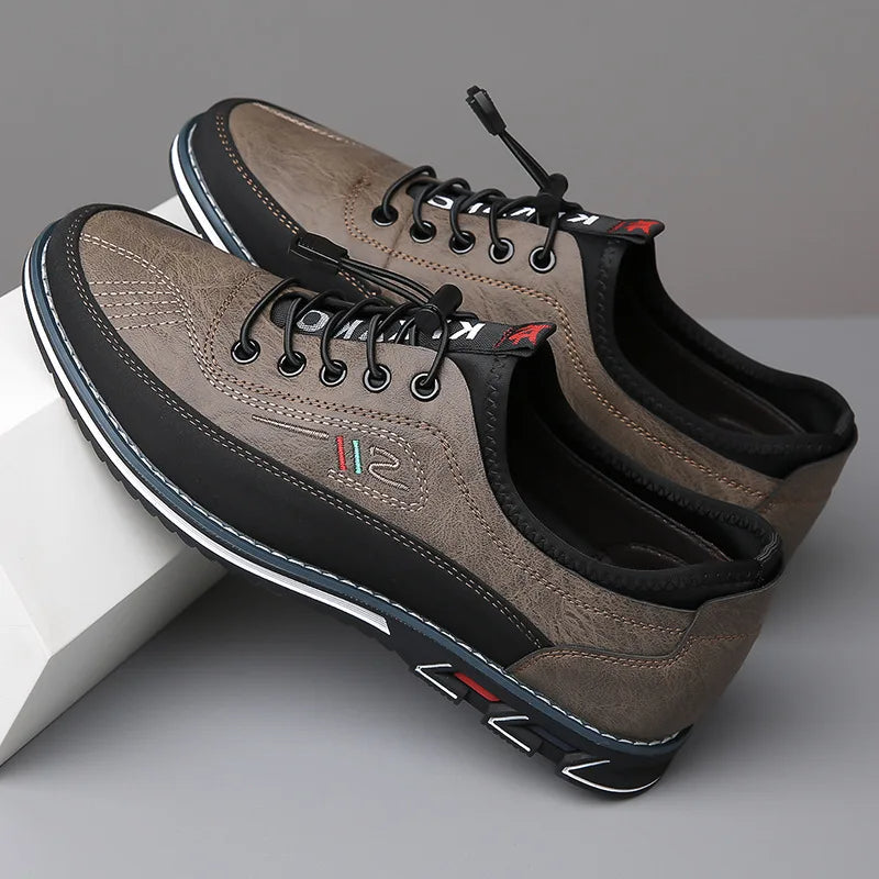 Koen™ | Handgemaakte Orthopedische Leren Schoenen