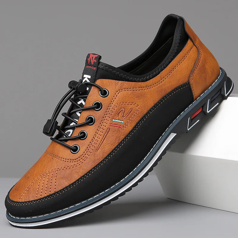 Koen™ | Handgemaakte Orthopedische Leren Schoenen