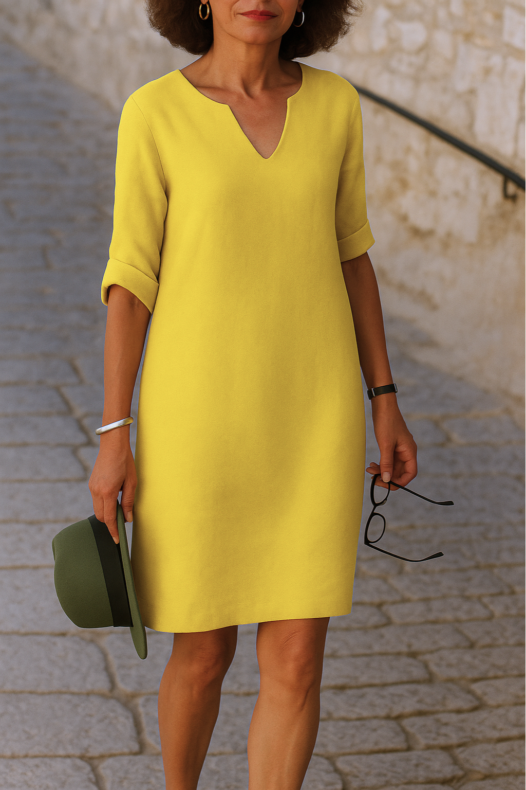 Esmee™ | Elegante V-hals jurk