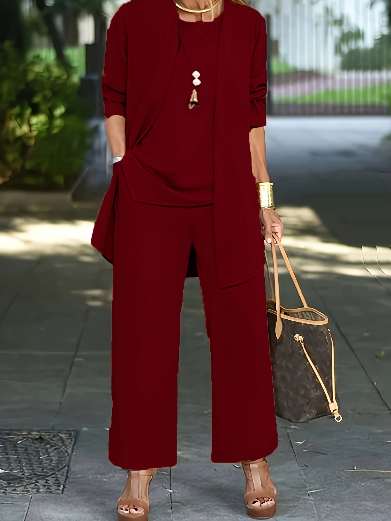 MELISSA – MODERNE ELEGANTIE DRIEDELIGE SET