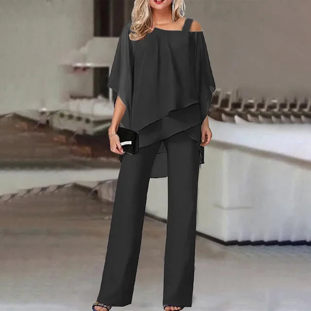 REINA – ELEGANTE TWEEDELIGE PANTS SET