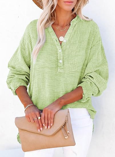 ODETTE – ONTSPANNEN ELEGANTIE BLOUSE MET KNOPEN