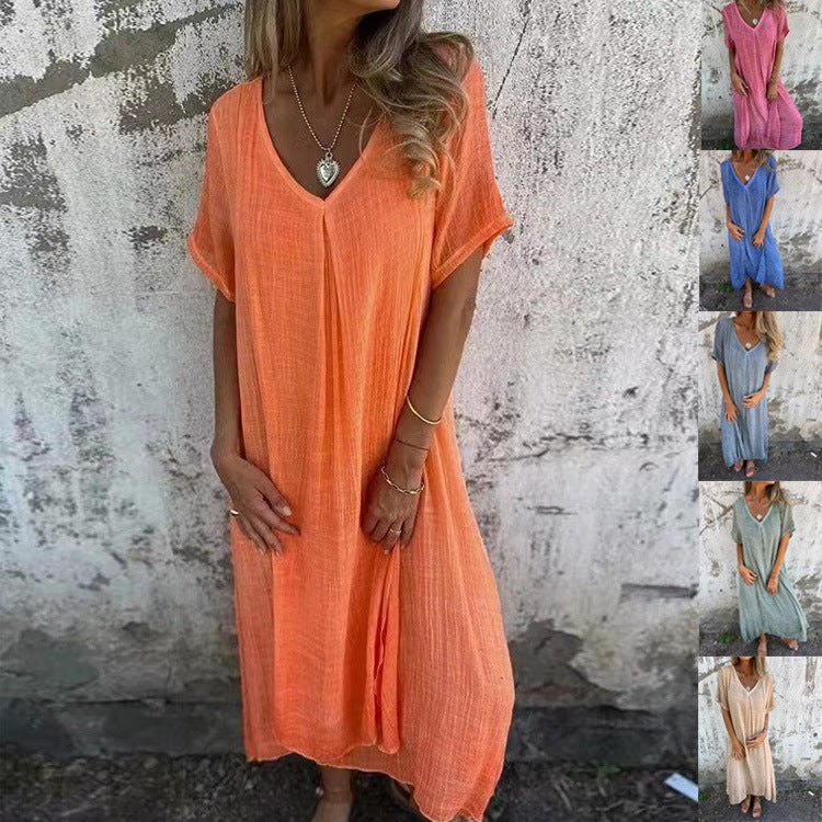 Aafje™ | Vloeiend Midijurk met Losse Pasvorm
