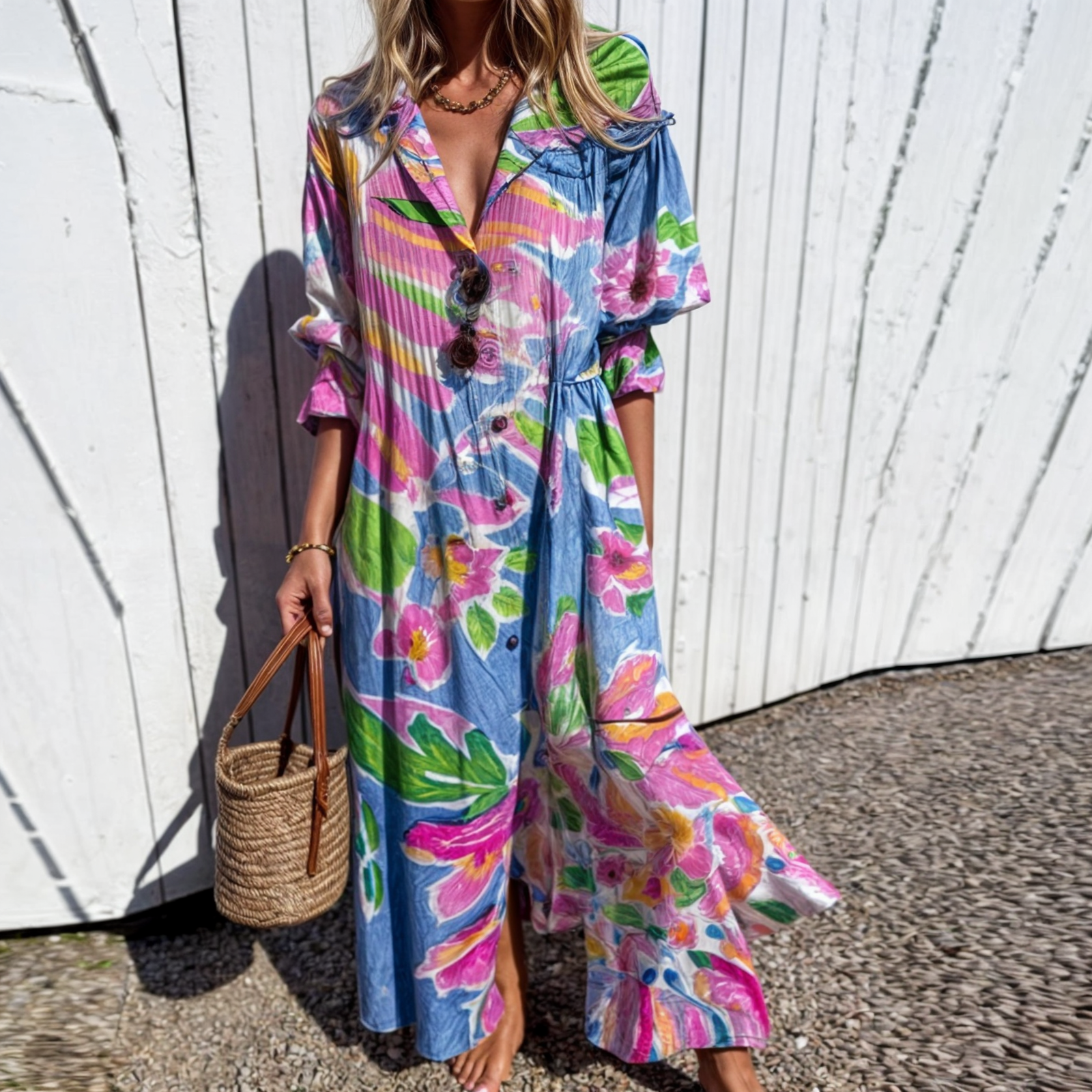 Lidian™ | Boho Jurk