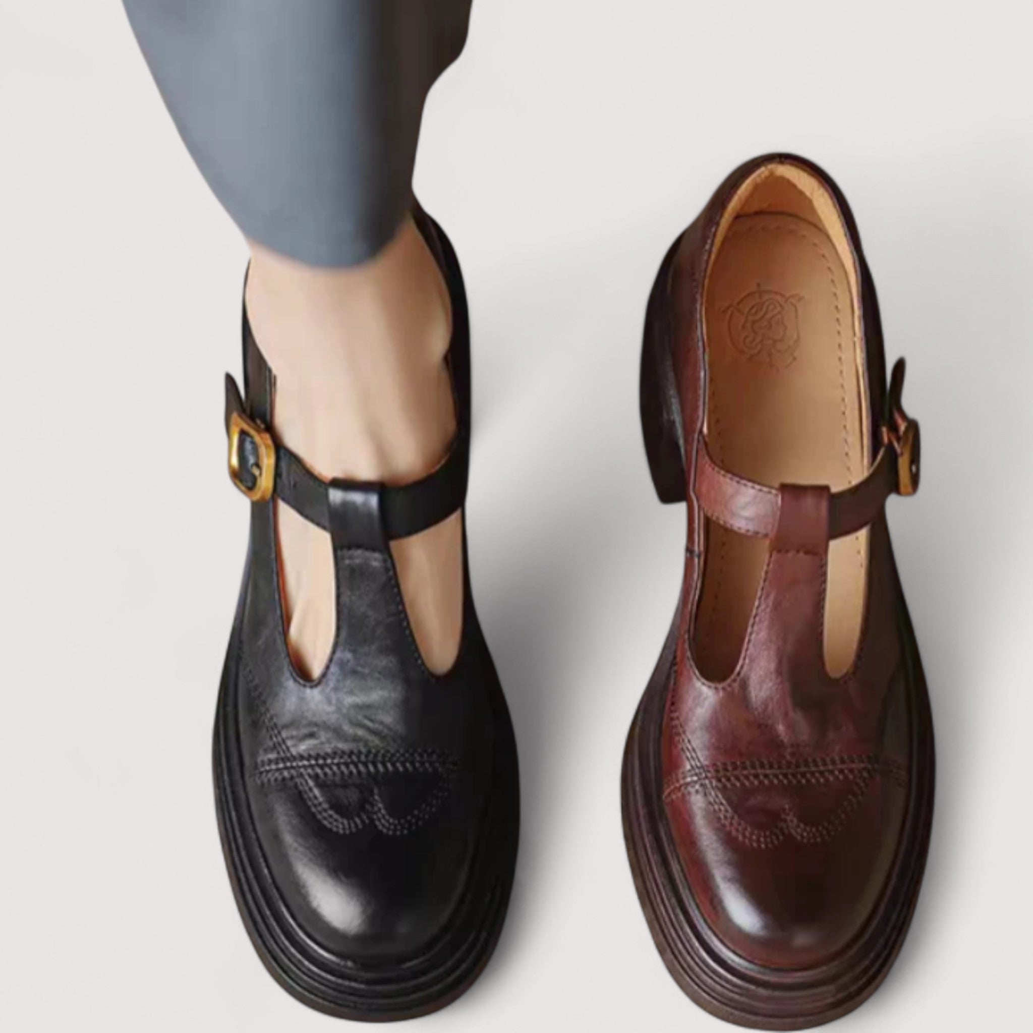 Vera - Elegante Geprinte Mocassin