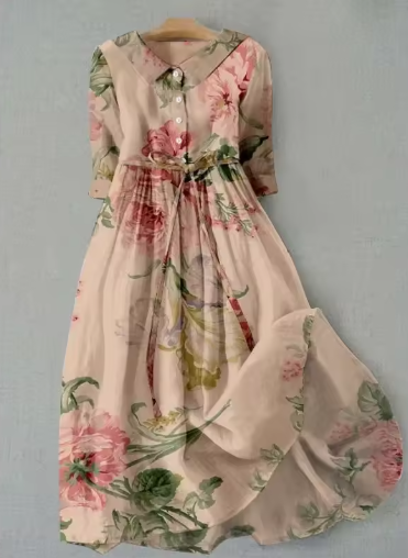 CASSIDY – GARDEN BLOOM MIDI JURK