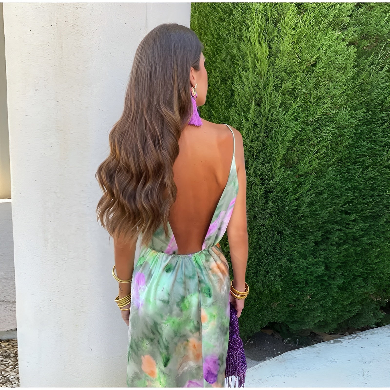 Tove™ | Kleurrijke Tie-Dye Maxi Dress