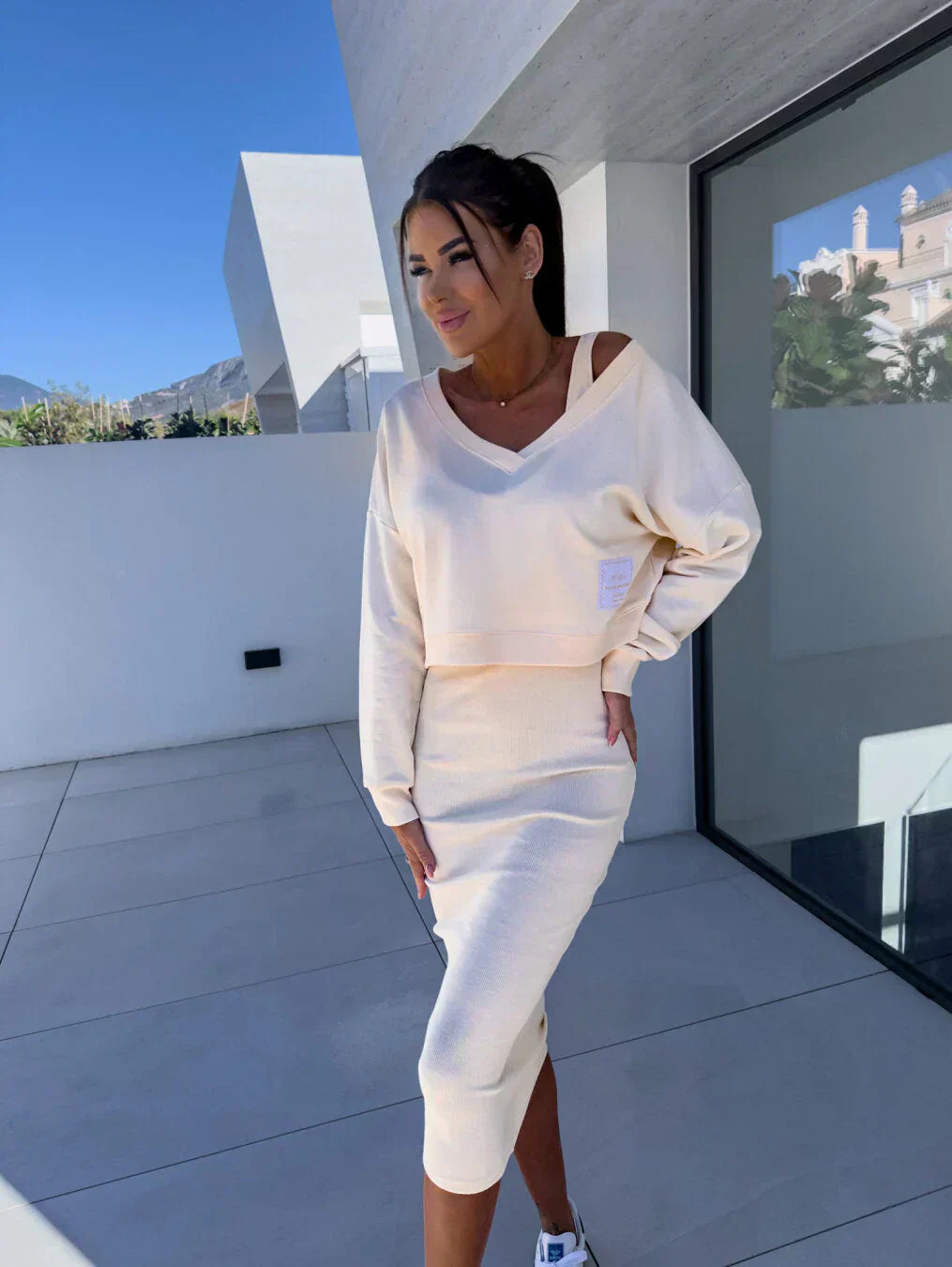 JASMINE – CASUAL CHIQUE TWEEDELIGE SET