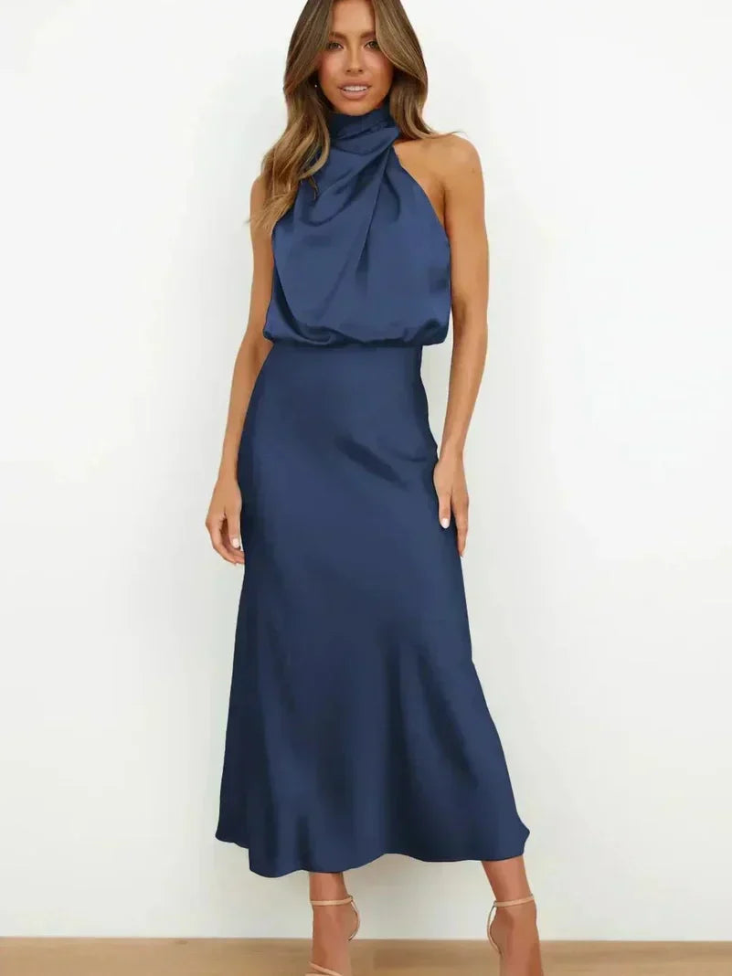 Cedra™ | Elegante Zijden Jurk