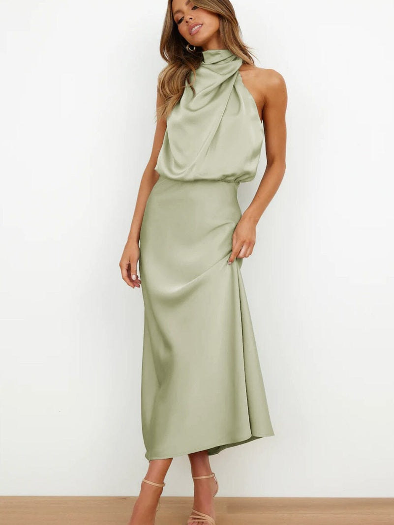 Cedra™ | Elegante Zijden Jurk