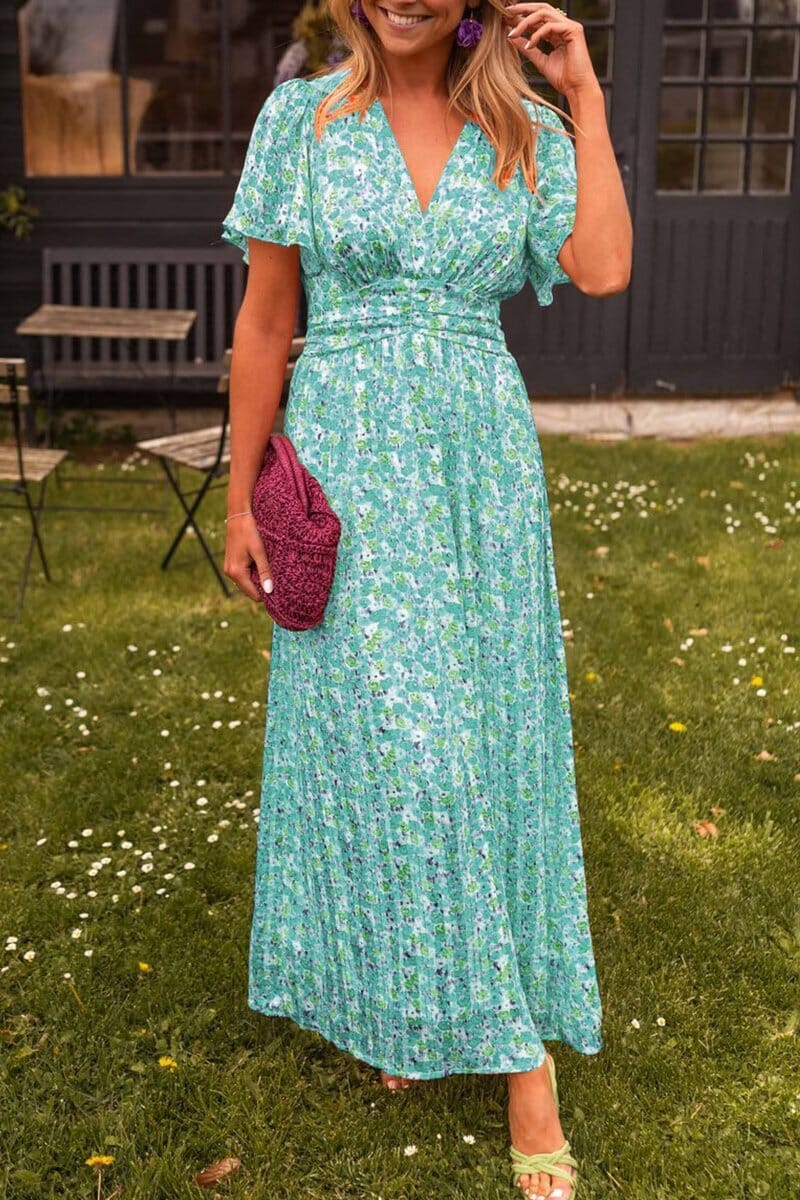 Lilian™ | Elegante Maxi-jurk met V-hals