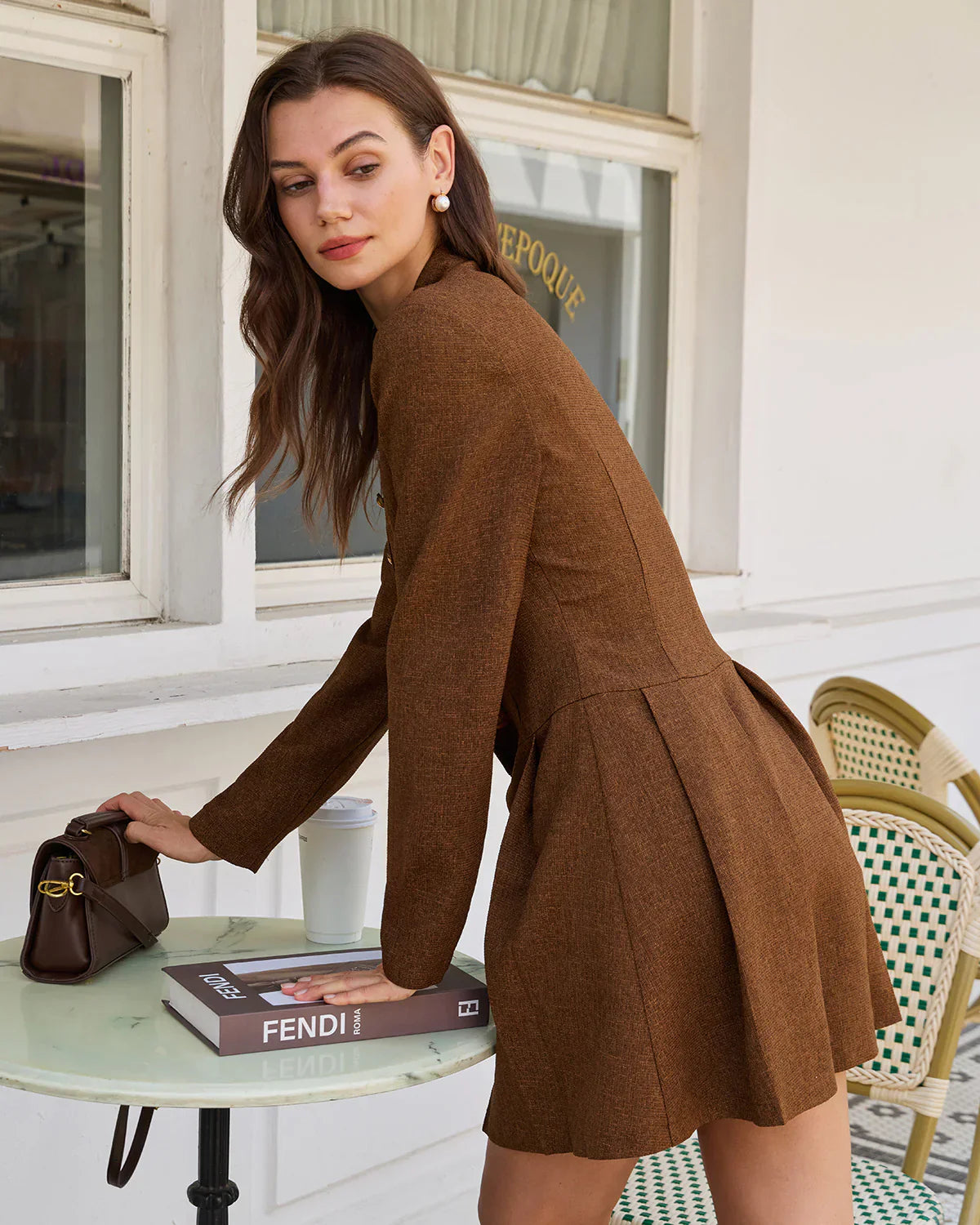 Parisian Button Dress - Van ochtendkoffie tot avondavontuur