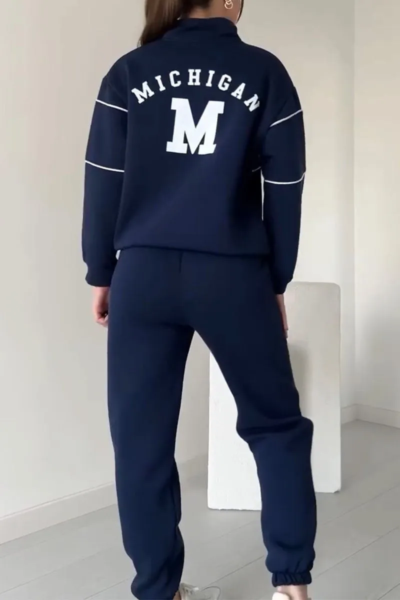 BRIANNA – SPORTIEF ZIP SWEATSUIT SET
