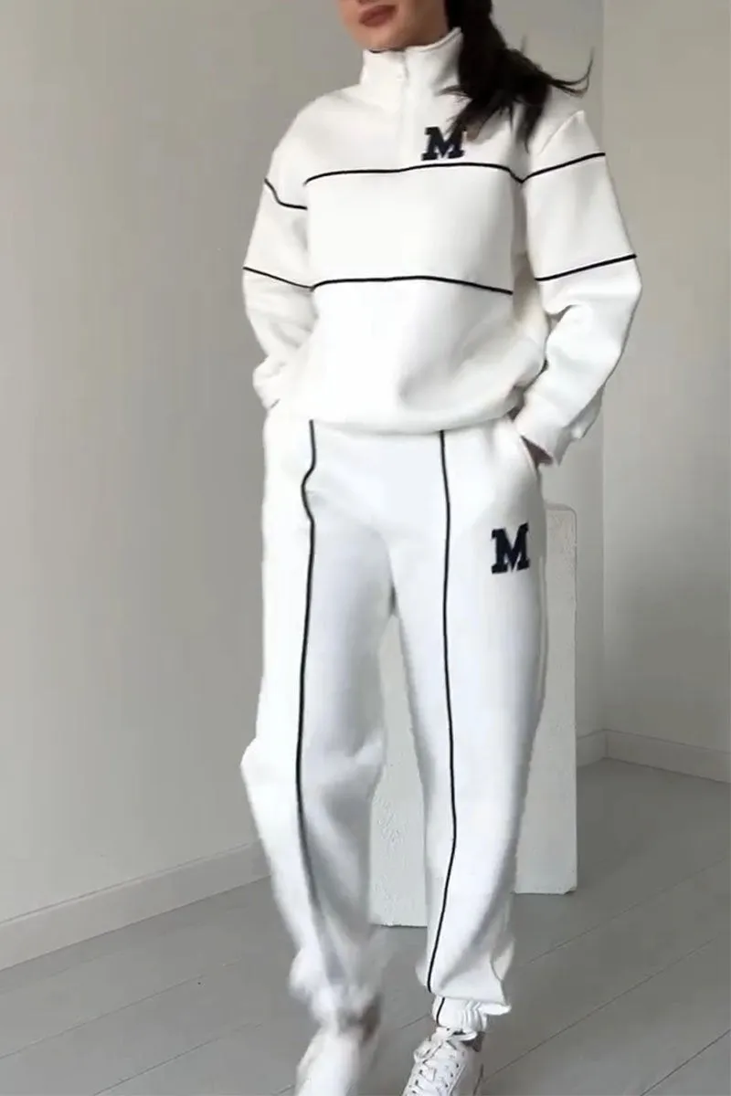 BRIANNA – SPORTIEF ZIP SWEATSUIT SET