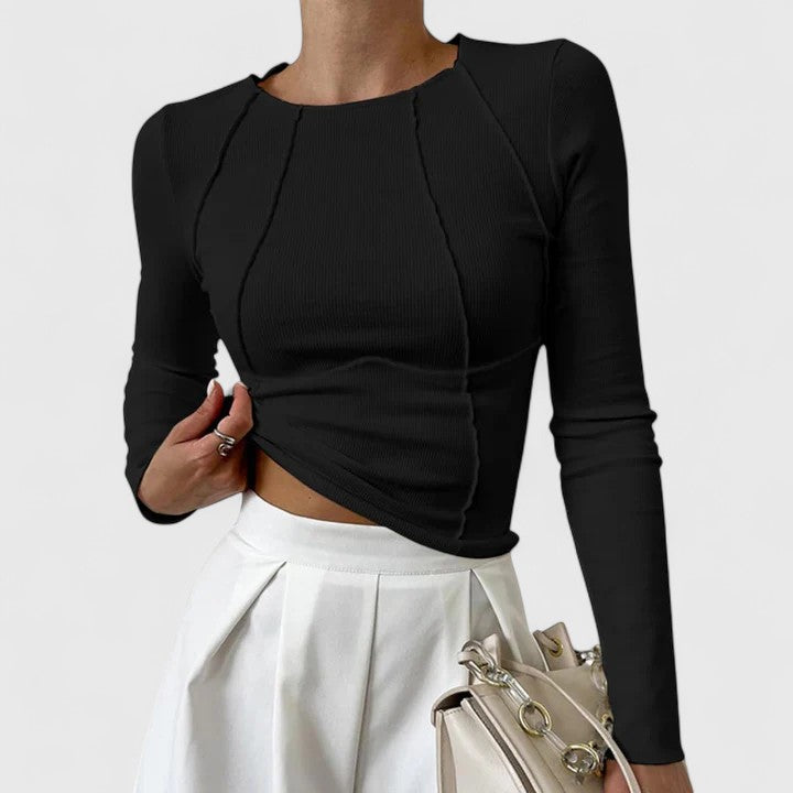 MYRA – MODERNE LONGSLEEVE TOP