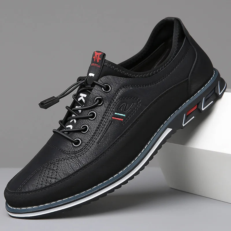 Koen™ | Handgemaakte Orthopedische Leren Schoenen