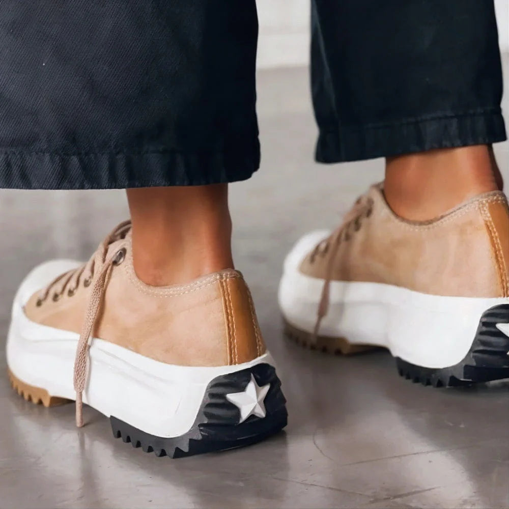 BROOKE – PLATFORM CANVAS SNEAKERS