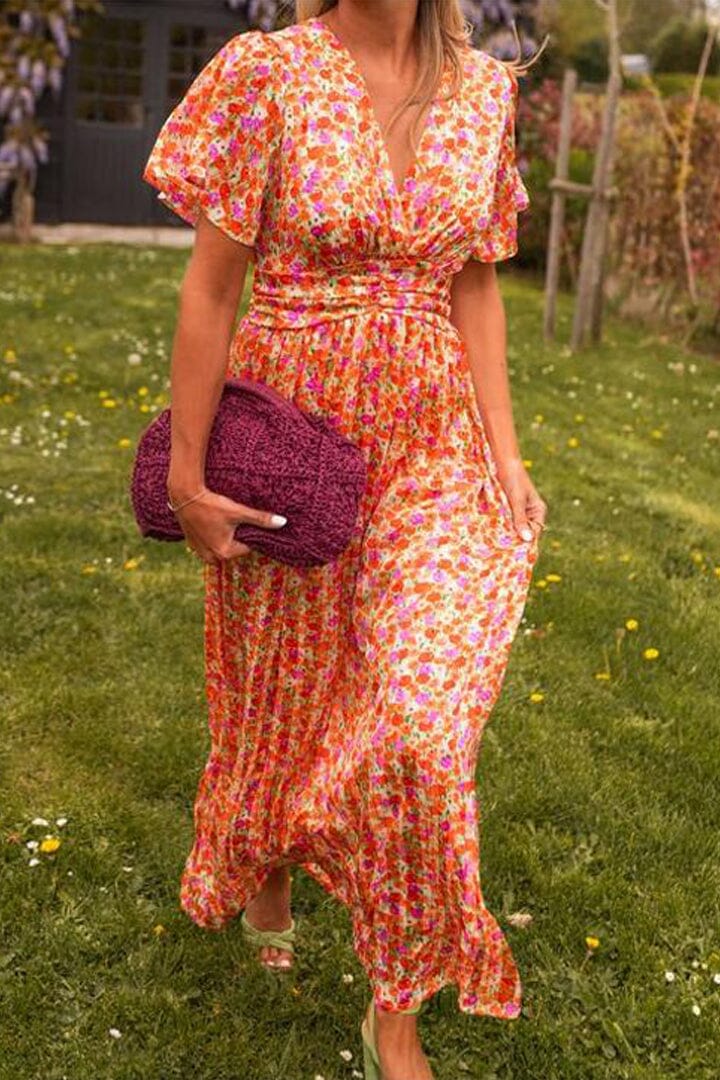 Lilian™ | Elegante Maxi-jurk met V-hals