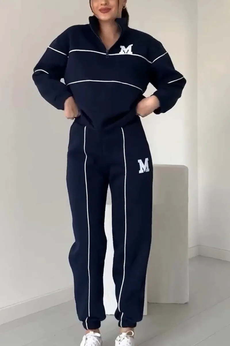 BRIANNA – SPORTIEF ZIP SWEATSUIT SET
