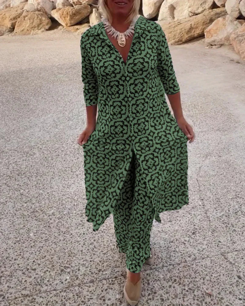 NAOMI – MONOCHROME CHIC TWEEDELIGE SET