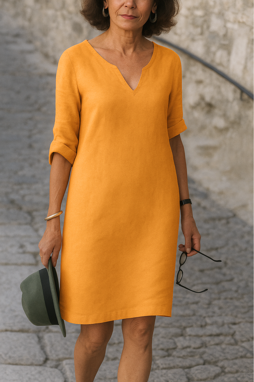 Esmee™ | Elegante V-hals jurk
