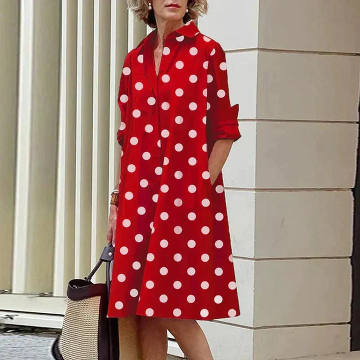 Velda™ | Elegante Bloemenjurk