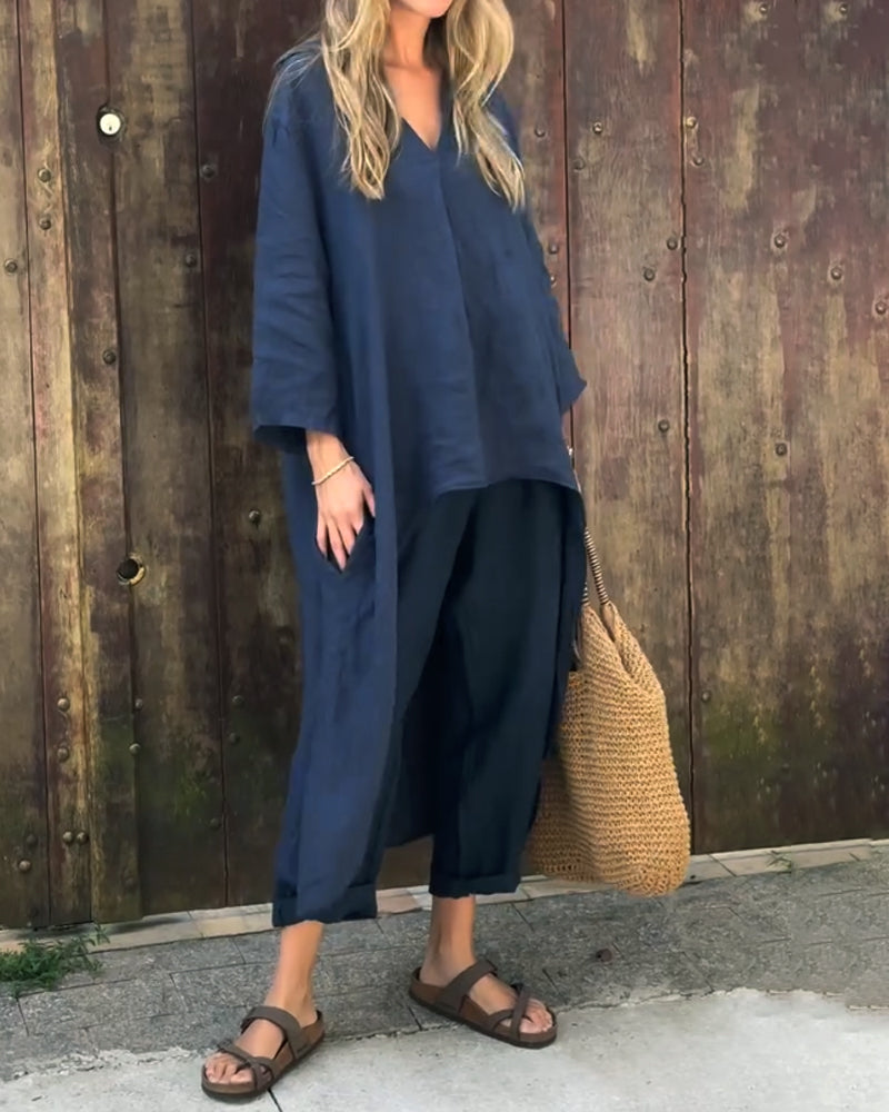 Ylva™ | Luchtige Linnen Set
