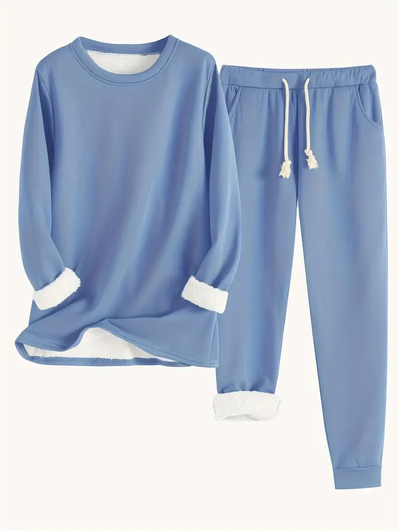 RILEY – GEZELLIGE FLEECE LOUNGESET