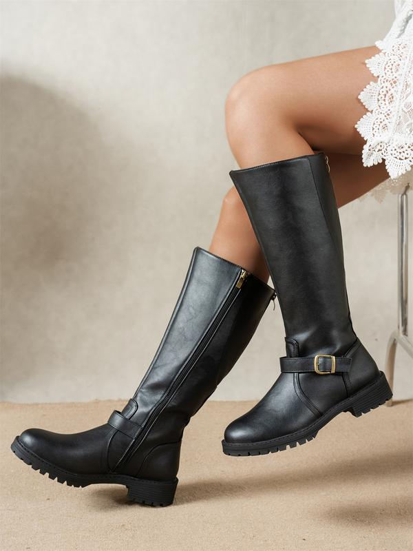 AMANDA – TIJDLOZE KNEE-HOGE RIDERLAARZEN