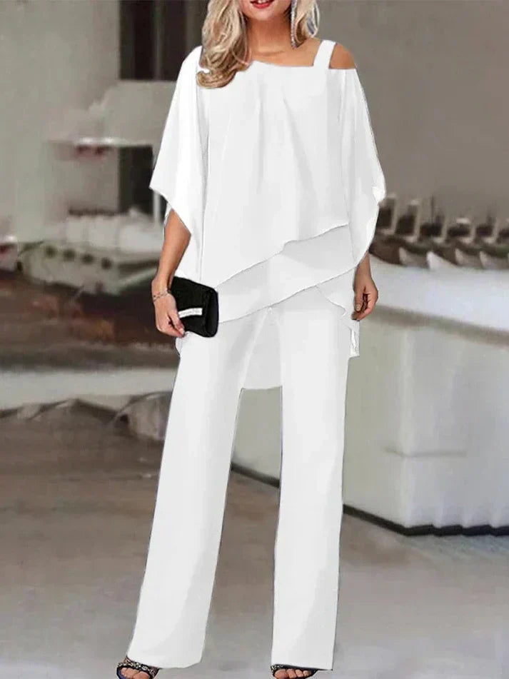REINA – ELEGANTE TWEEDELIGE PANTS SET