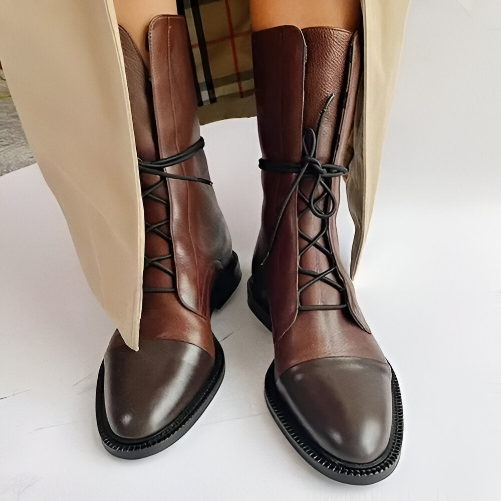 MILA – ELEGANTE VETERSCHOEN ENKELLAARSJES