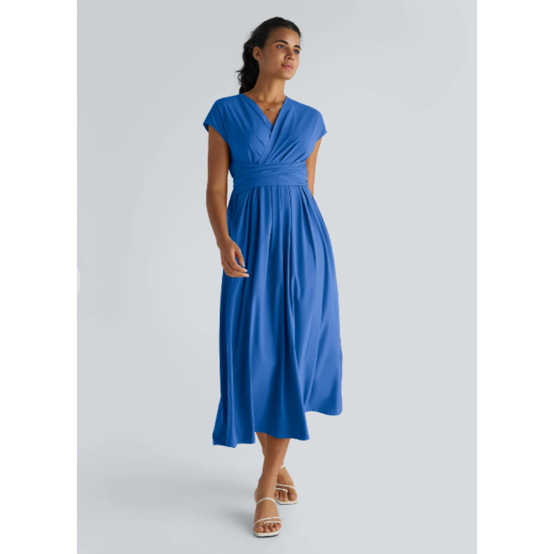 Aimee™ | Maxi jurk met geplooide taille