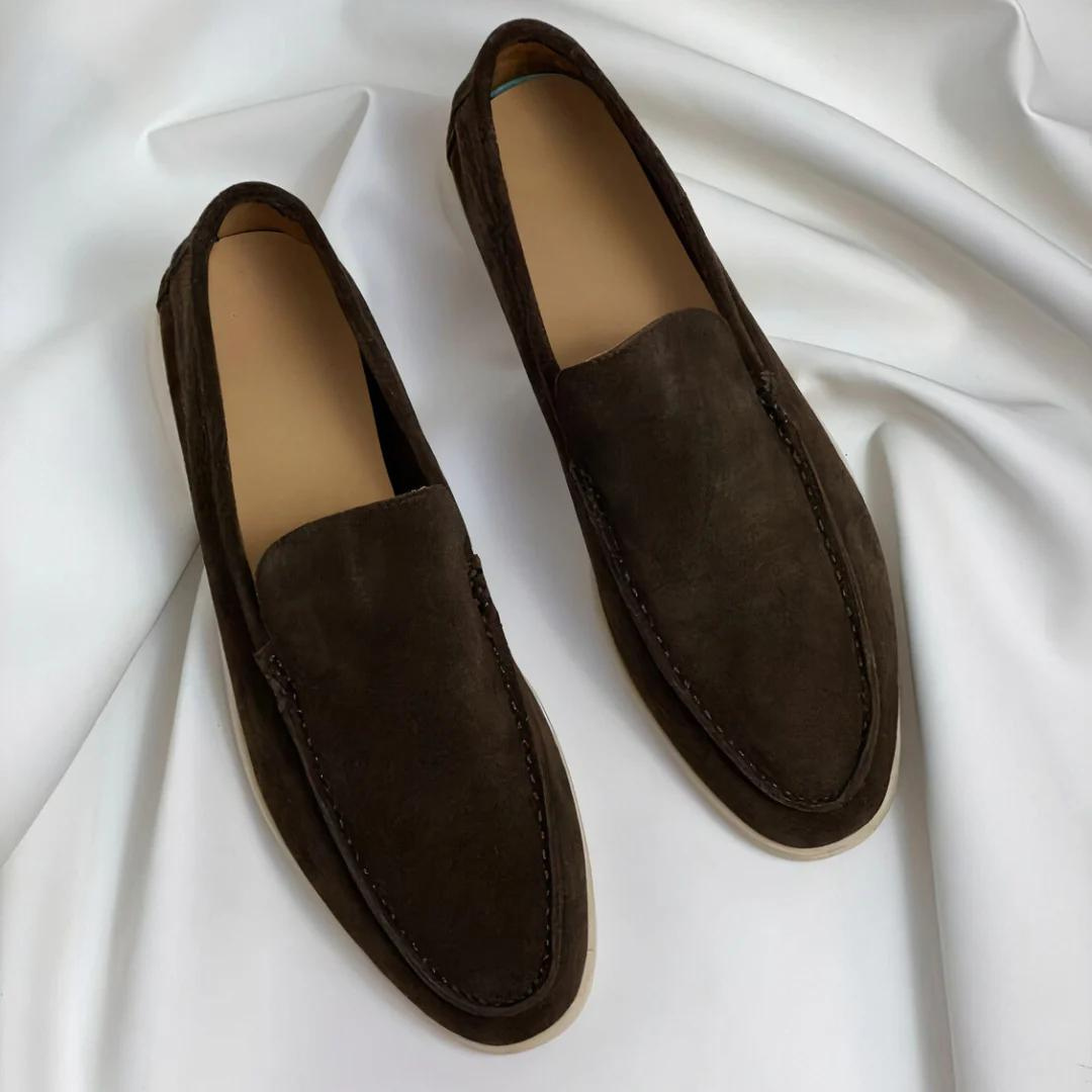 Jan | Heren Lente Suède Instap Loafers