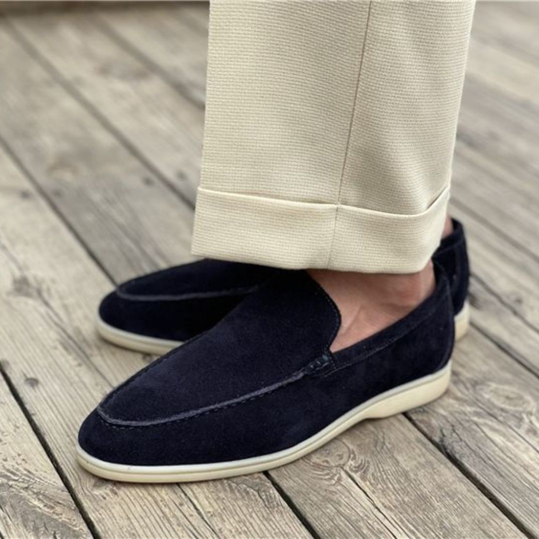 Jan | Heren Lente Suède Instap Loafers