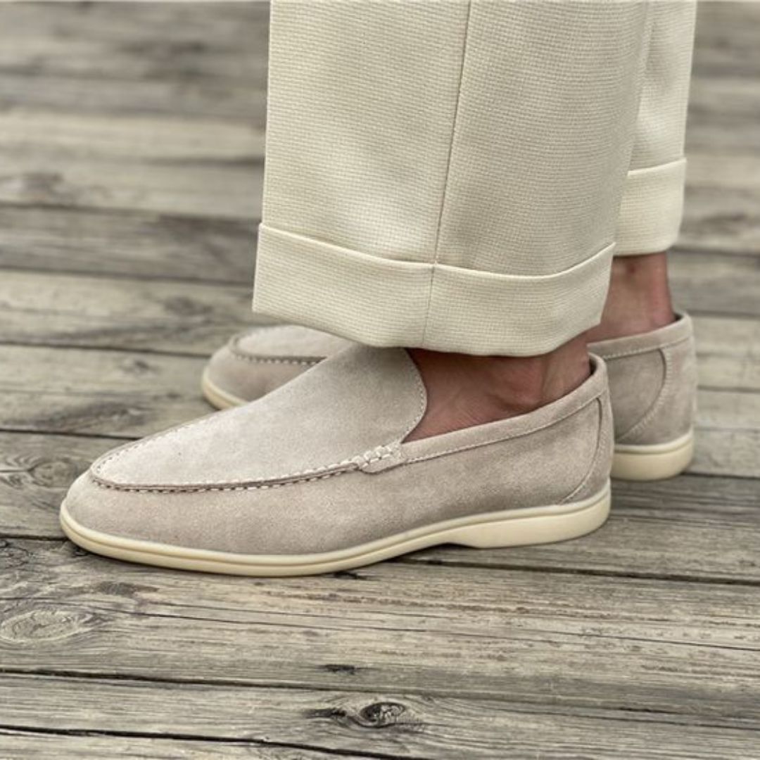 Jan | Heren Lente Suède Instap Loafers