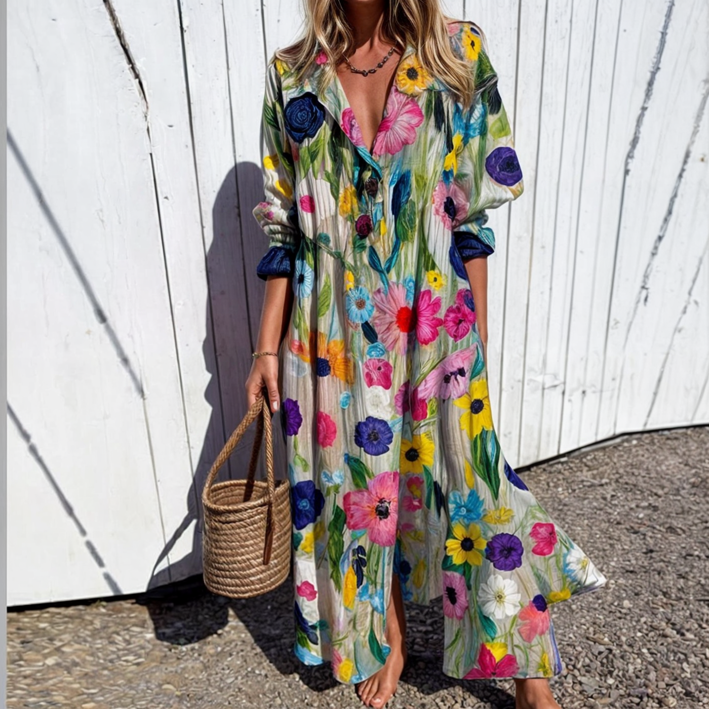 Lidian™ | Boho Jurk