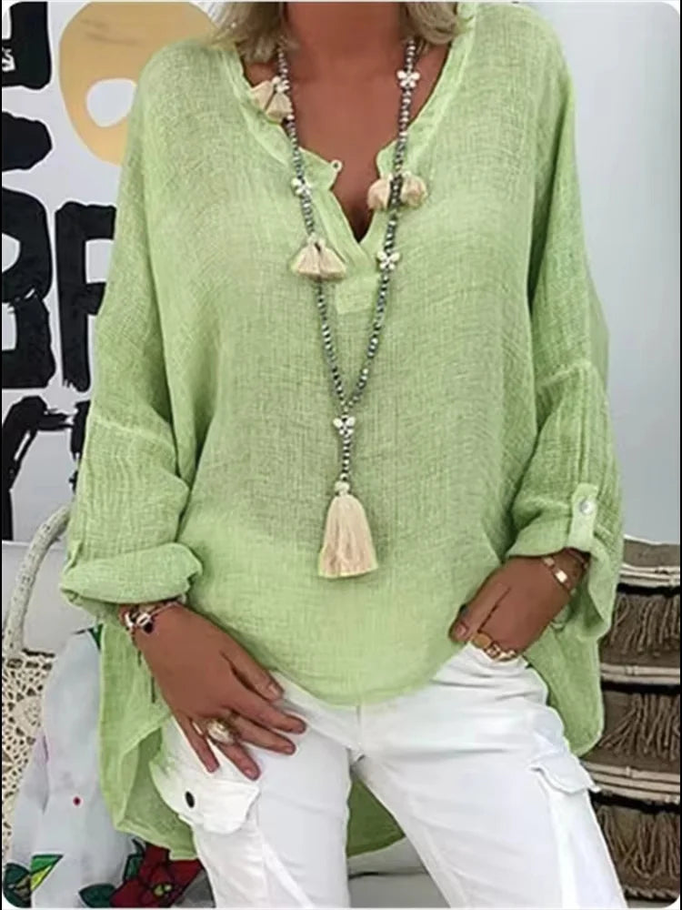 Criza™ | Luchtige oversized blouse voor een moeiteloze look