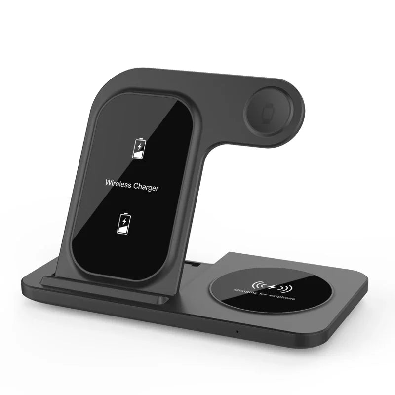 Foldable 3-in-1 Wireless Charging Station