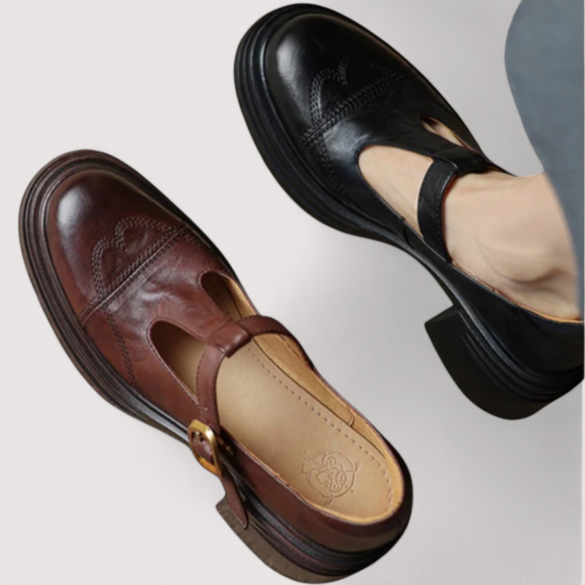 Vera - Elegante Geprinte Mocassin